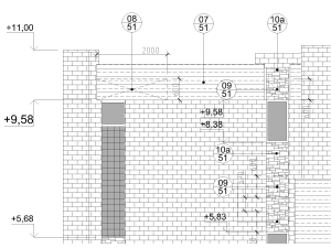 РД, раздел АР проекта дома, фасады отделочные- образец